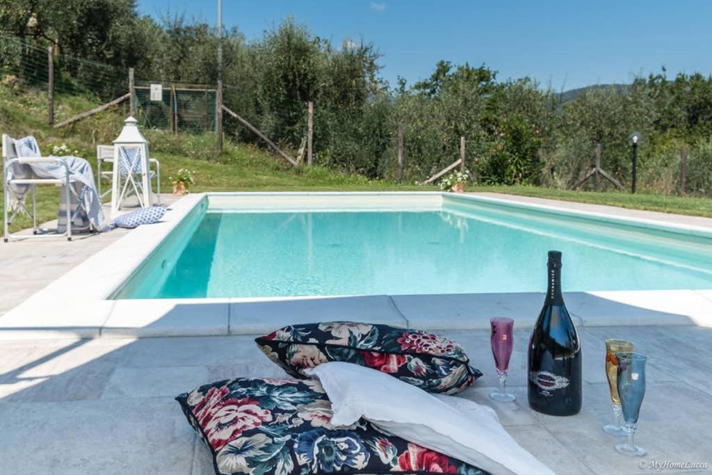 Alla Bella Aurora With Amazing Pool In Tuscany Lucca Buitenkant foto