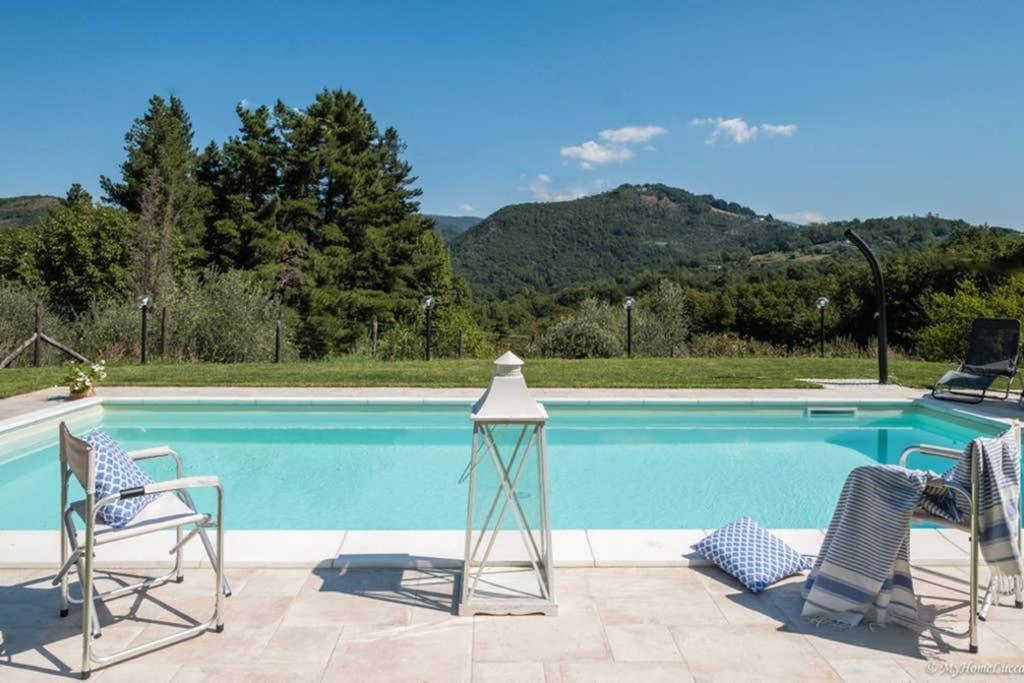 Alla Bella Aurora With Amazing Pool In Tuscany Villa Lucca Buitenkant foto